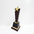 TS974 - Premium Star School Trophy - Gold Finish Award